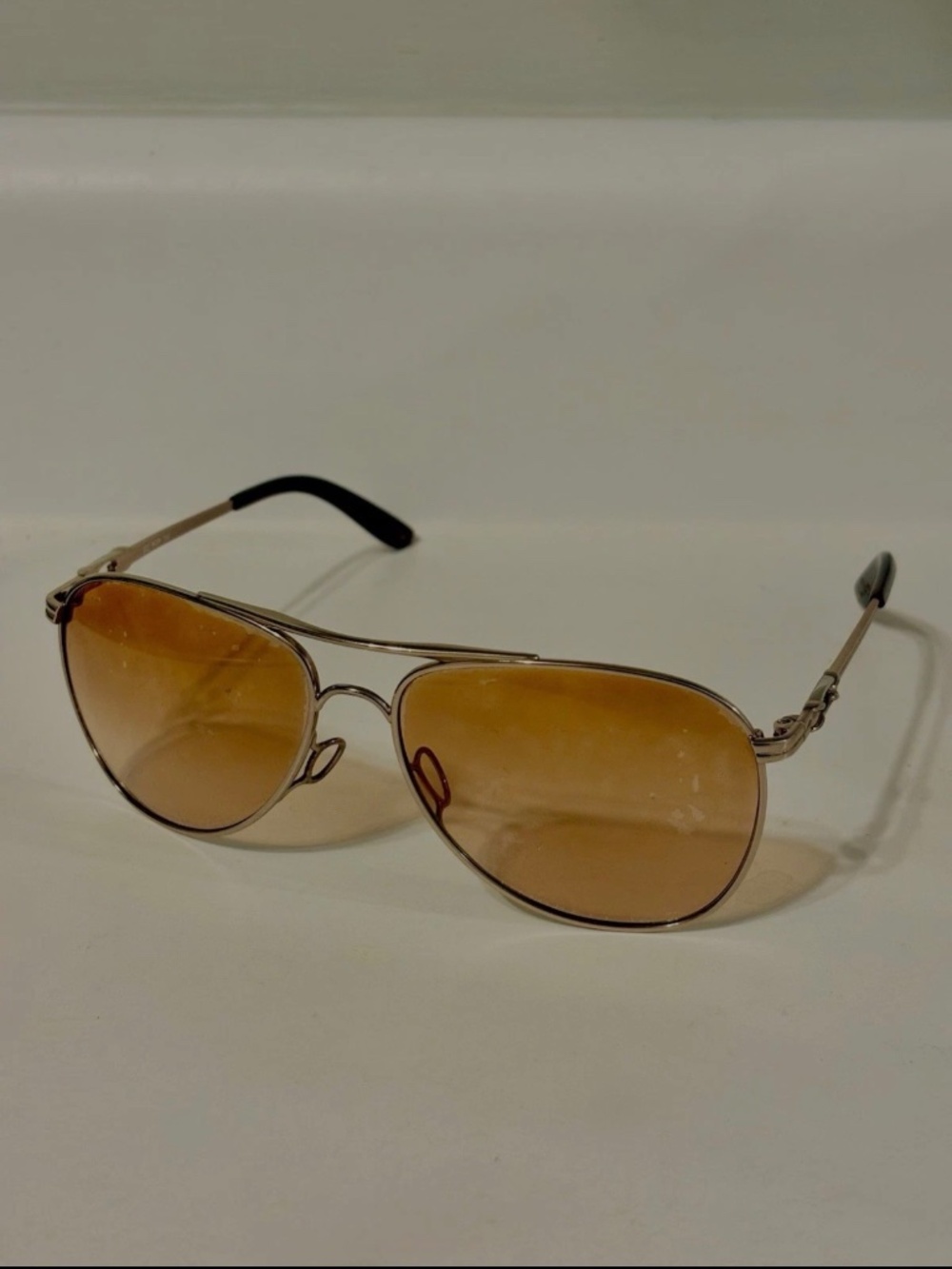 Oakley Daisy Chain Aviator Sunglasses OO4062-01 Rose Gold Y2K Brown Gradient